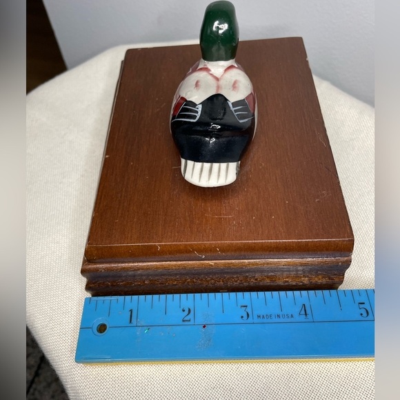 Mallard Duck Playing Cards Decks In Wooden Display Box Albert E. Price VTG 1982 - Picture 6 of 6